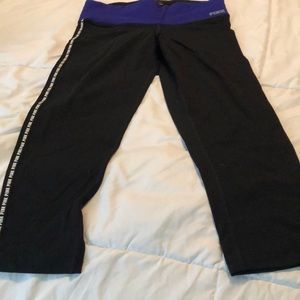 Cropped PINK yoga pants